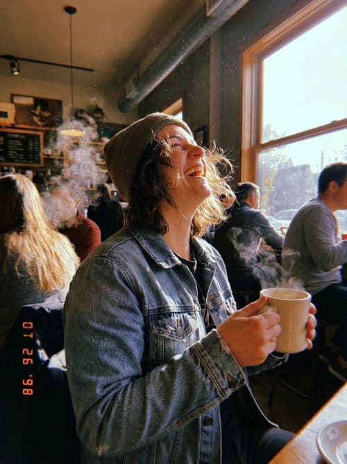 Morning Coffee Laughter