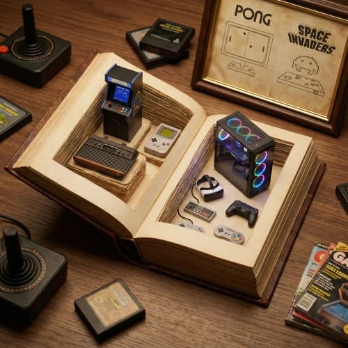 Gaming History Diorama