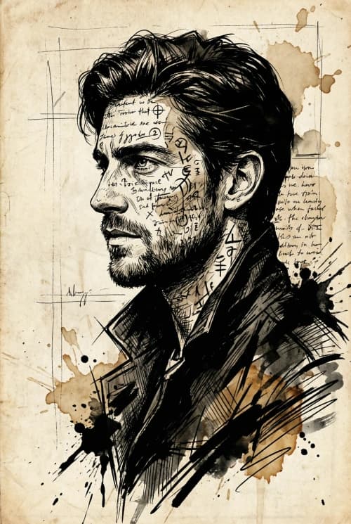 Chaotic Ink Side Profile