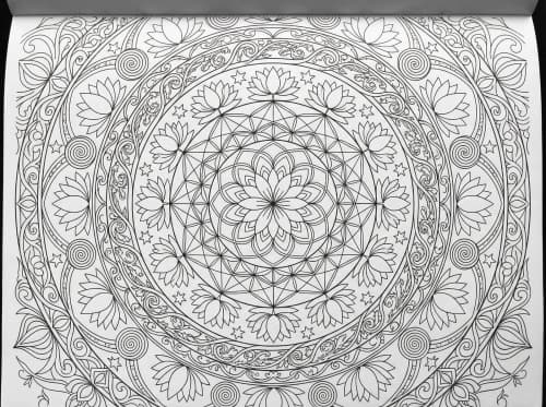 Intricate Radial Mandala