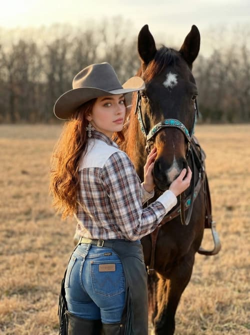 Rustic Cowgirl Horse Connection