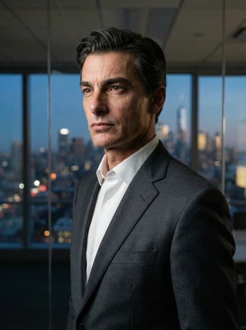 Corporate Exec Twilight Portrait