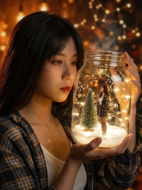 Christmas Inner Outer Portrait