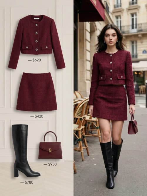 Parisian Chic Editorial Split
