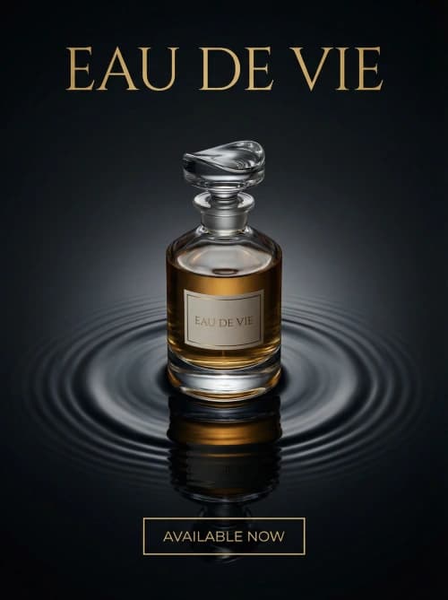 Eau de Vie Minimalist Poster