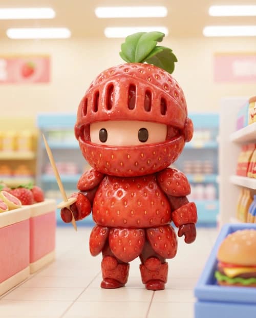 Chibi Strawberry Knight