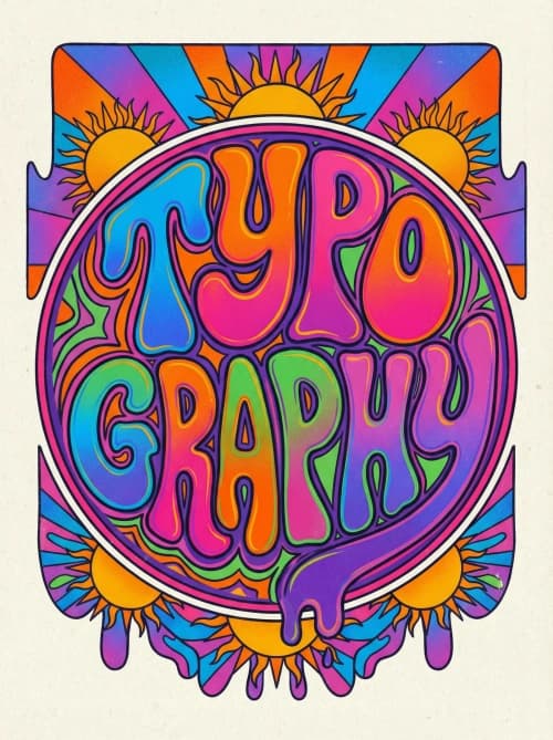 Groovy 60s Typography