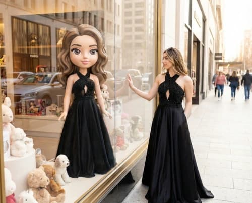 Bright Doll Fashion Window