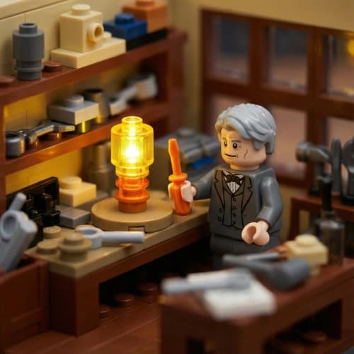 Edison's Brick-Lit Lab