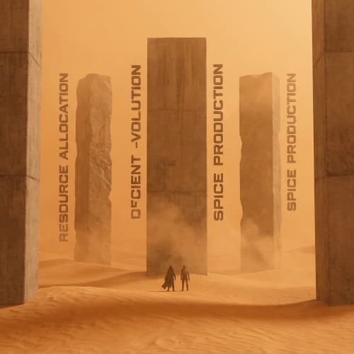 Dune Brutalist Infographic