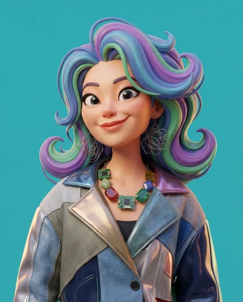 Playful 3D Caricature