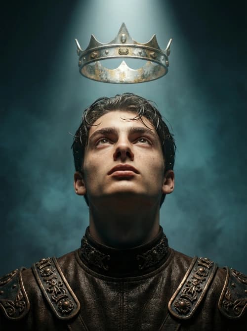Dramatic Crown Portrait