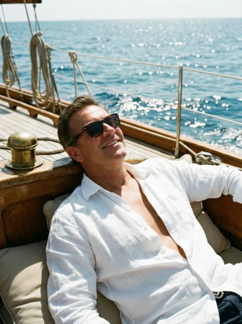 Vintage Yacht Relaxation