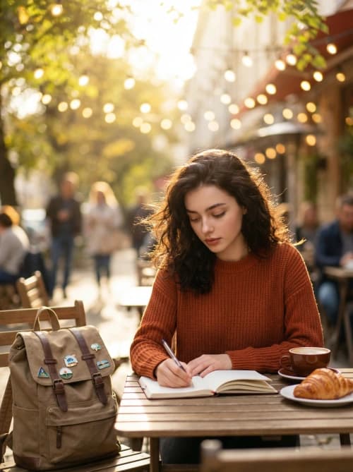 Autumn Café Writing