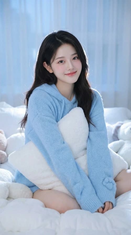 Dreamy K-pop Cute Portrait