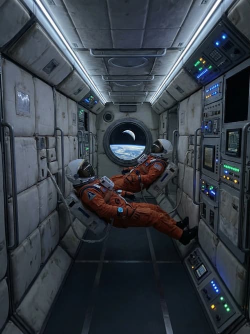 Near-Future Space Corridor