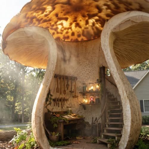 Enchanted Mushroom Workshop