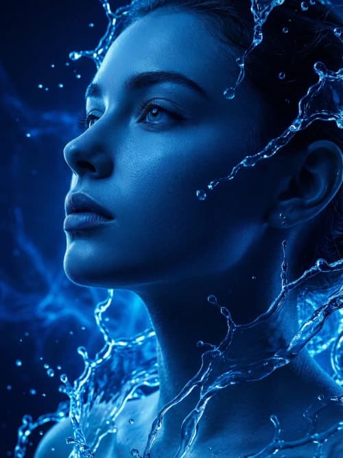 Cinematic Blue Profile