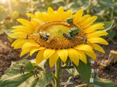 Mini Farmers Giant Sunflower