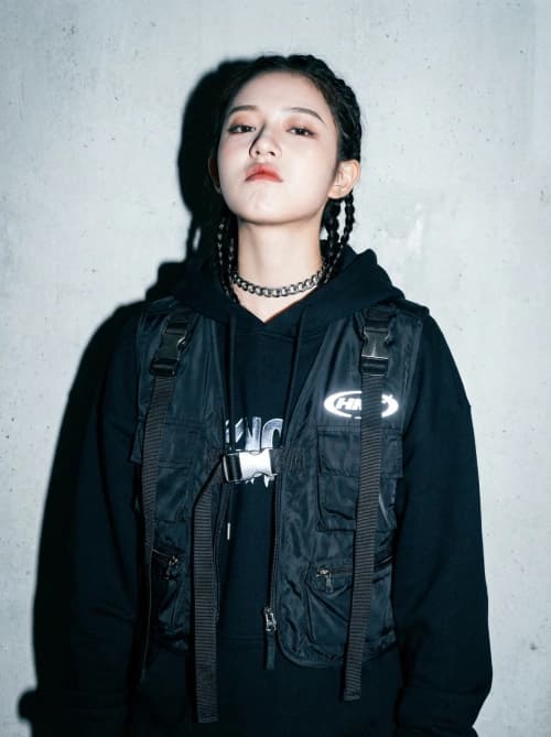 Edgy Flash Urban Portrait