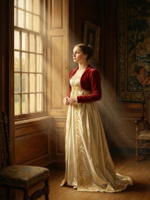 Regency Noblewoman Golden Glow