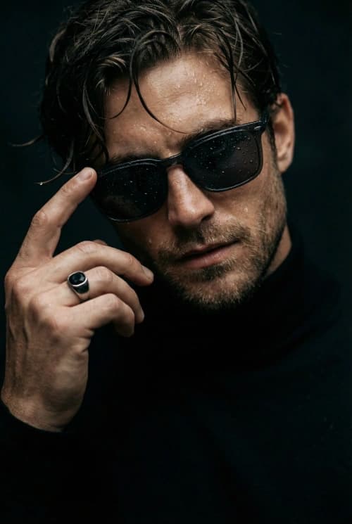 Wet Dramatic Portrait