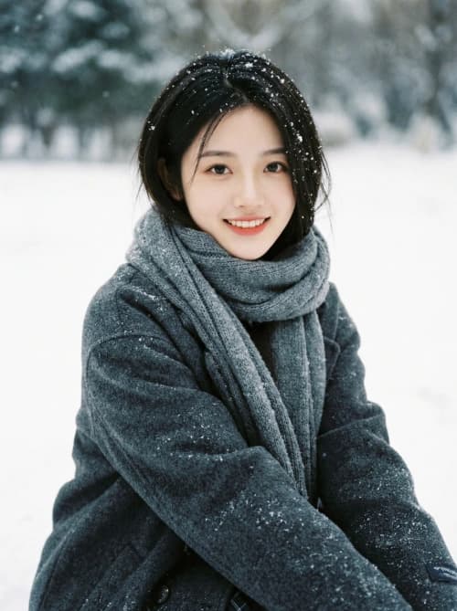 Winter Beauty Portrait