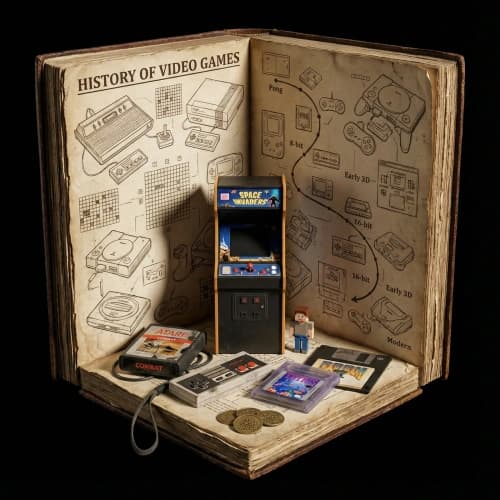 Game History Book Nook