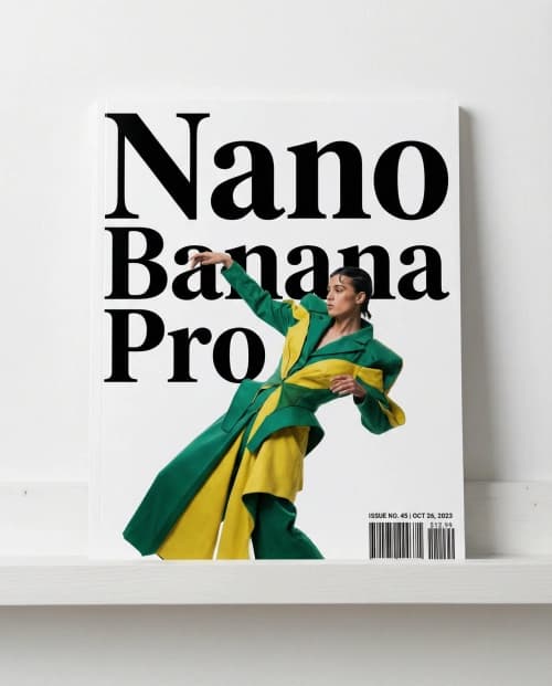 Nano Banana Pro Fashion Cover