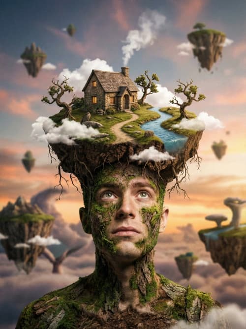 Surreal Headland Portrait