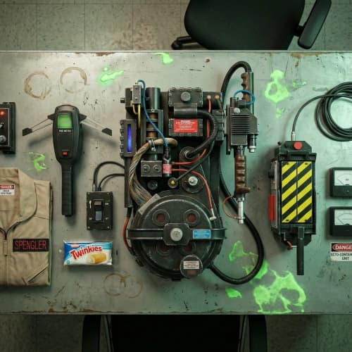 Retro Ghostbusters Gear