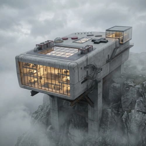 Giant Gameboy Cliffside Vision