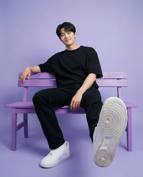 Purple Bench Studio Portrait