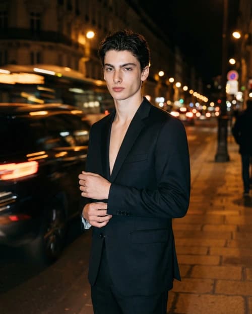 Cinematic Night Portrait