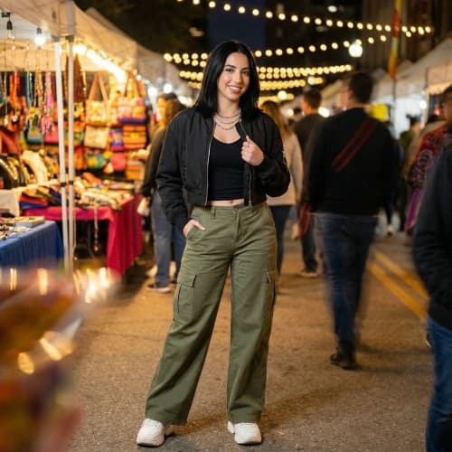 Casual Street Market Fashion