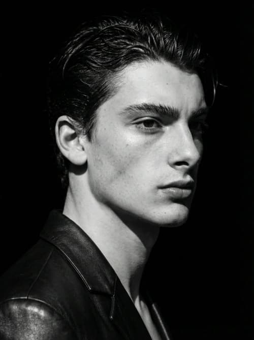 Noir High-Contrast Portrait