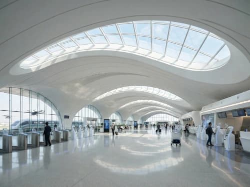 Futuristic Airport Flow