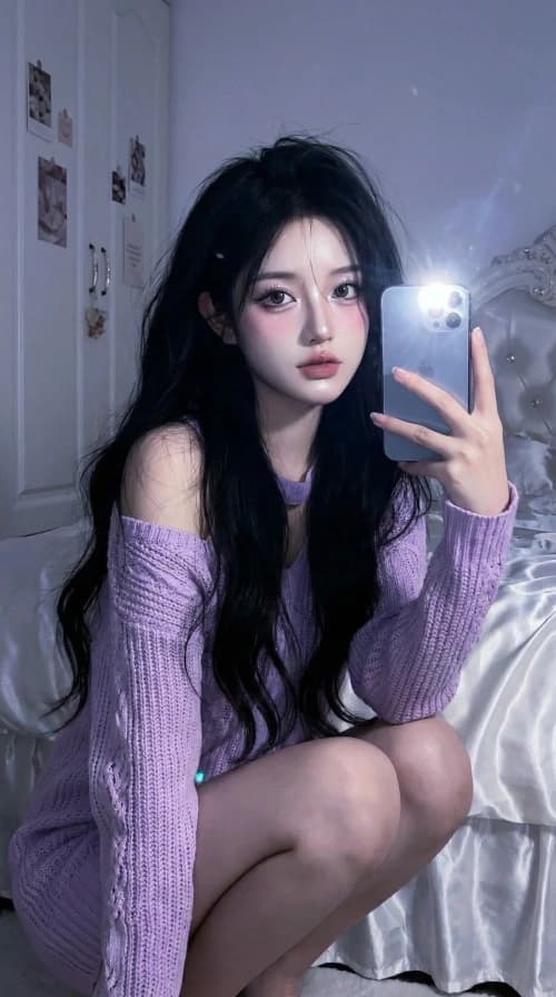 Princess Mirror Selfie Glow