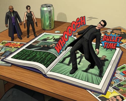 Neo's 3D Comic Move